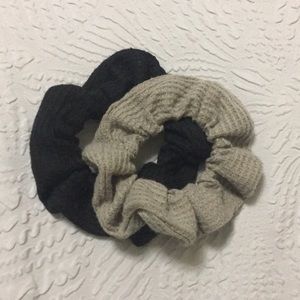 Two scrunchies